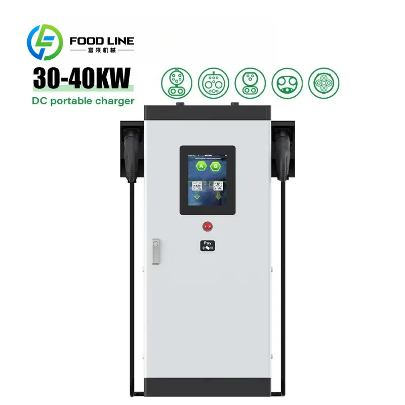 Customized 30‑40kw floor‑stand evse dc charger integrated payment system for commercial charging venue purchasers