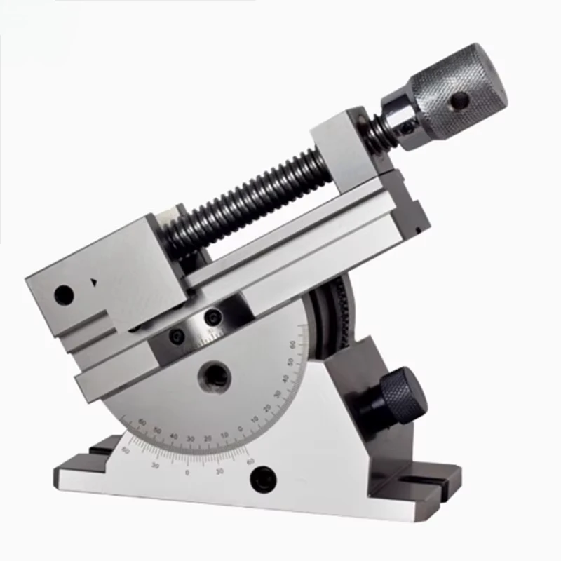High Precision 2-Inch Universal Grinder Precision Vise Screw Sine Slope Adjustable Angle Screw Tool Precision 0.005mm
