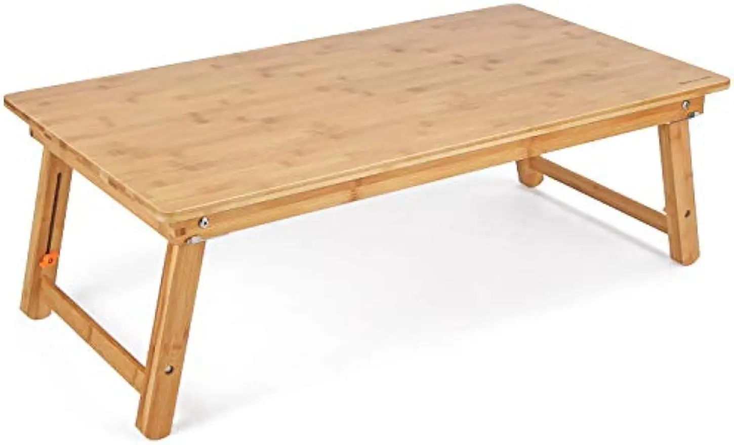 

Adjustable Folding Floor Desk with Tray - Large 33.5x17.7in Coffee Table for Laptop, Gaming & Dining