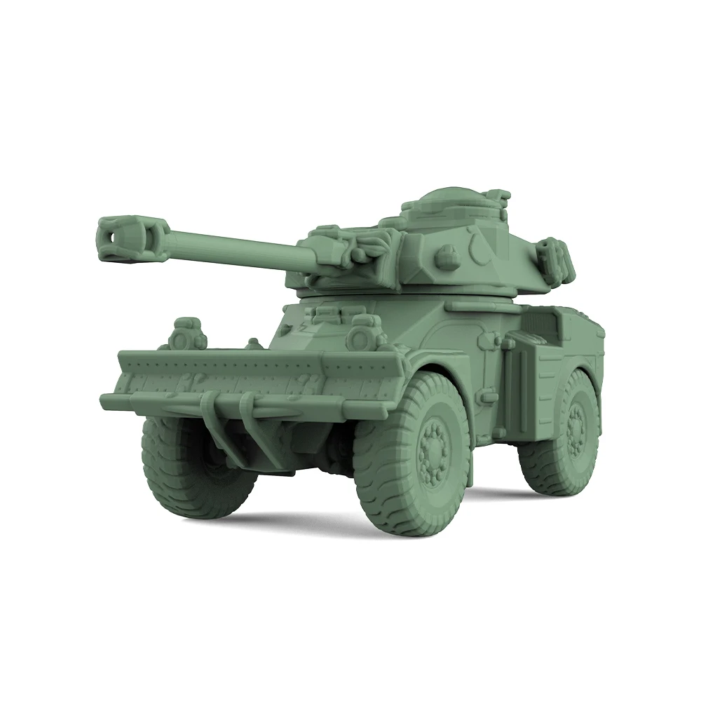 

1/220 1/160 SSMODEL SS472 Railway Military Model Kit German ELAND 90 MK.7 Light Tank