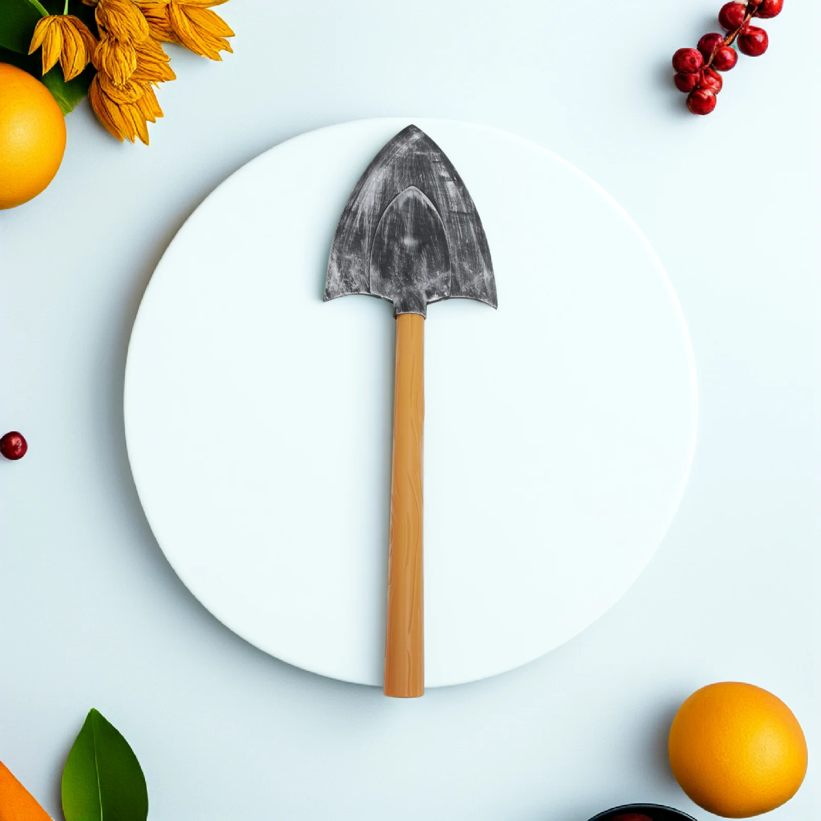 

Spade Props Creative Shaped Spade Decoration Stable Construction Plastic Sponge Materials Perfect for Any Occasion Party Favor