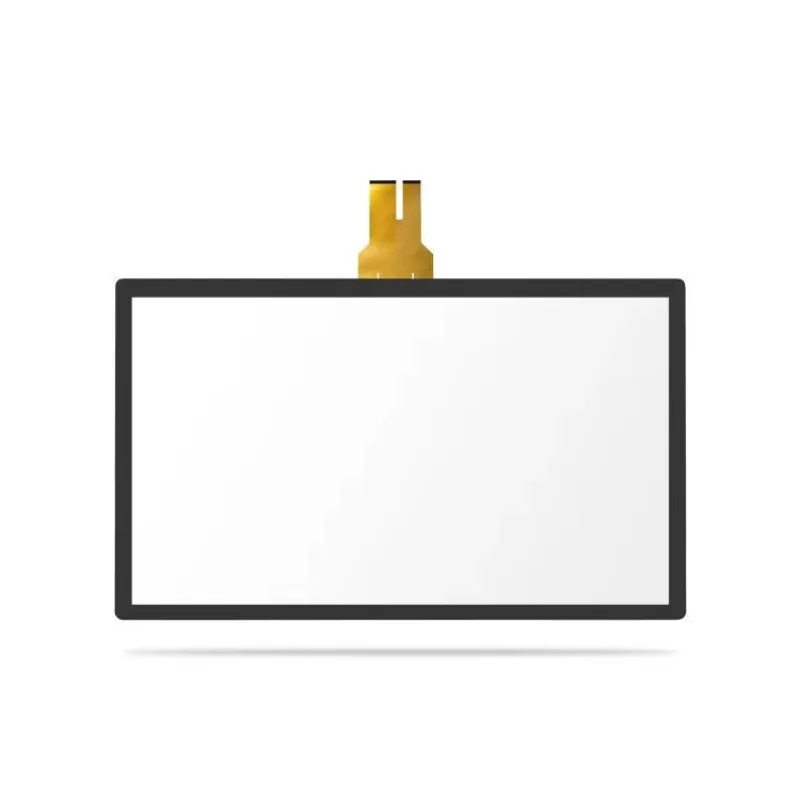 A 50-inch multi-touch touchscreen covering is used for touch conversion on TV LCD monitors