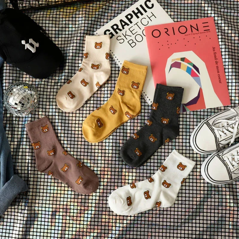 5 Pairs Korea Cute … - image