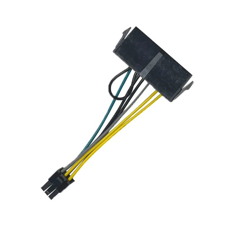 

ATX Power Supply Motherboard Interface Cord 24p To 6p Conversion Cable 18AWG for DELL 7050 3669 3050 5050 3668