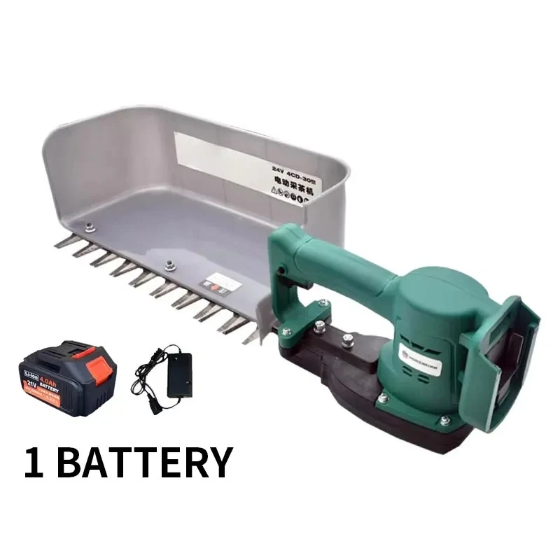 24V Lithium Battery Brushless Electric Tea Picker Handheld Single Person Household Garden Farm Use Lightweight Efficient