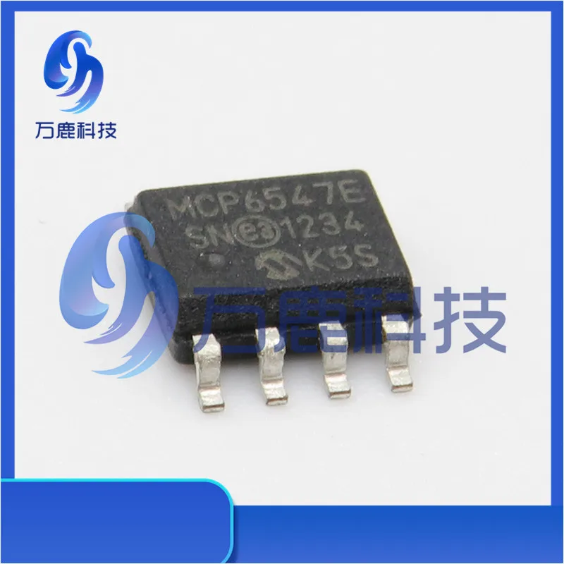 Mcp6547-E/Sn Dual 1.6V Open Drain Comparator, E Temp Soic-8