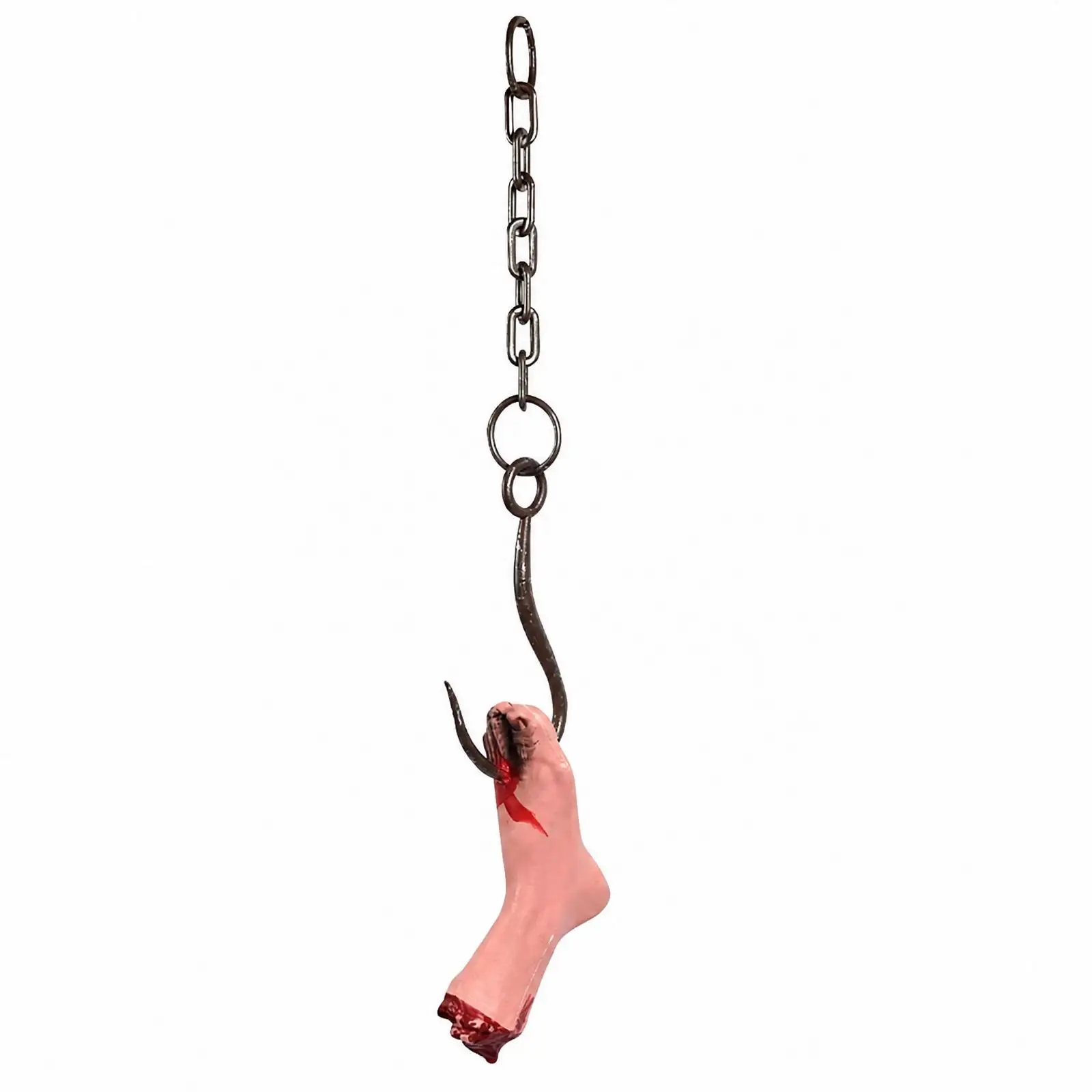 Creepy Hanging Body Part Decoration Halloween Horror Chain Scary Toy for Haunted House Spooky Fright Night Outdoor Yard Display