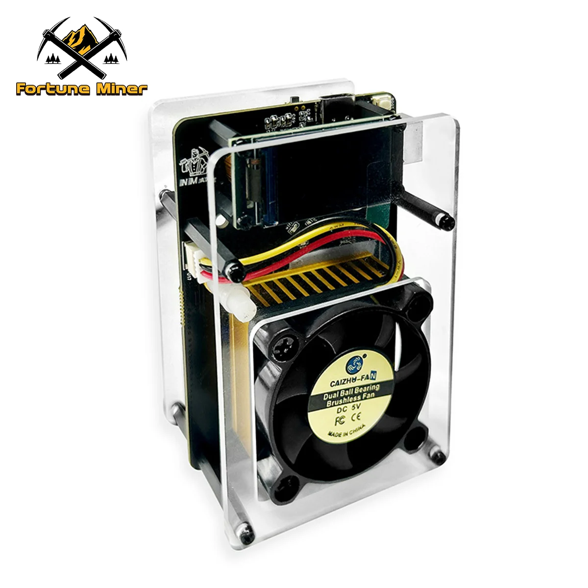 NMAxe Bitaxe Miners Solo Lucky Miner BM1366 ASIC Chip 500GH/s Open source Bitcoin Miner Loterij Miner Machine Thuisgebruik BTC BCH
