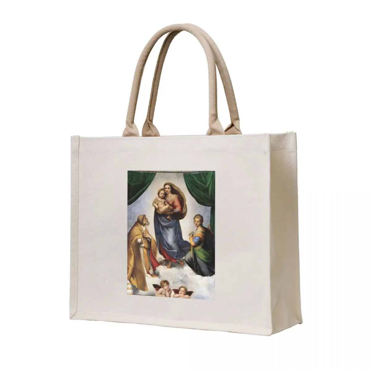 

Sistine Madonna - Raphael Tote Bag Eco bag personalized tote bag Handbags women shopper women