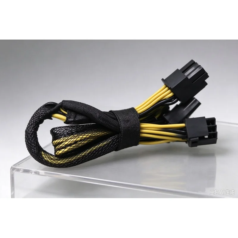 Cable For Dell Poweredge R720 R730 R720XD R730XD R7910 N08NH 0N08NH 9H6FV 09H6FV Split GPU Power Adapter Cord