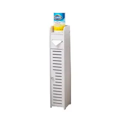 Bathroom Corner Cabinet Toilet Vanity Cabinet Narrow Bathtub Sink Organizer Towel Organizer Paper Holder