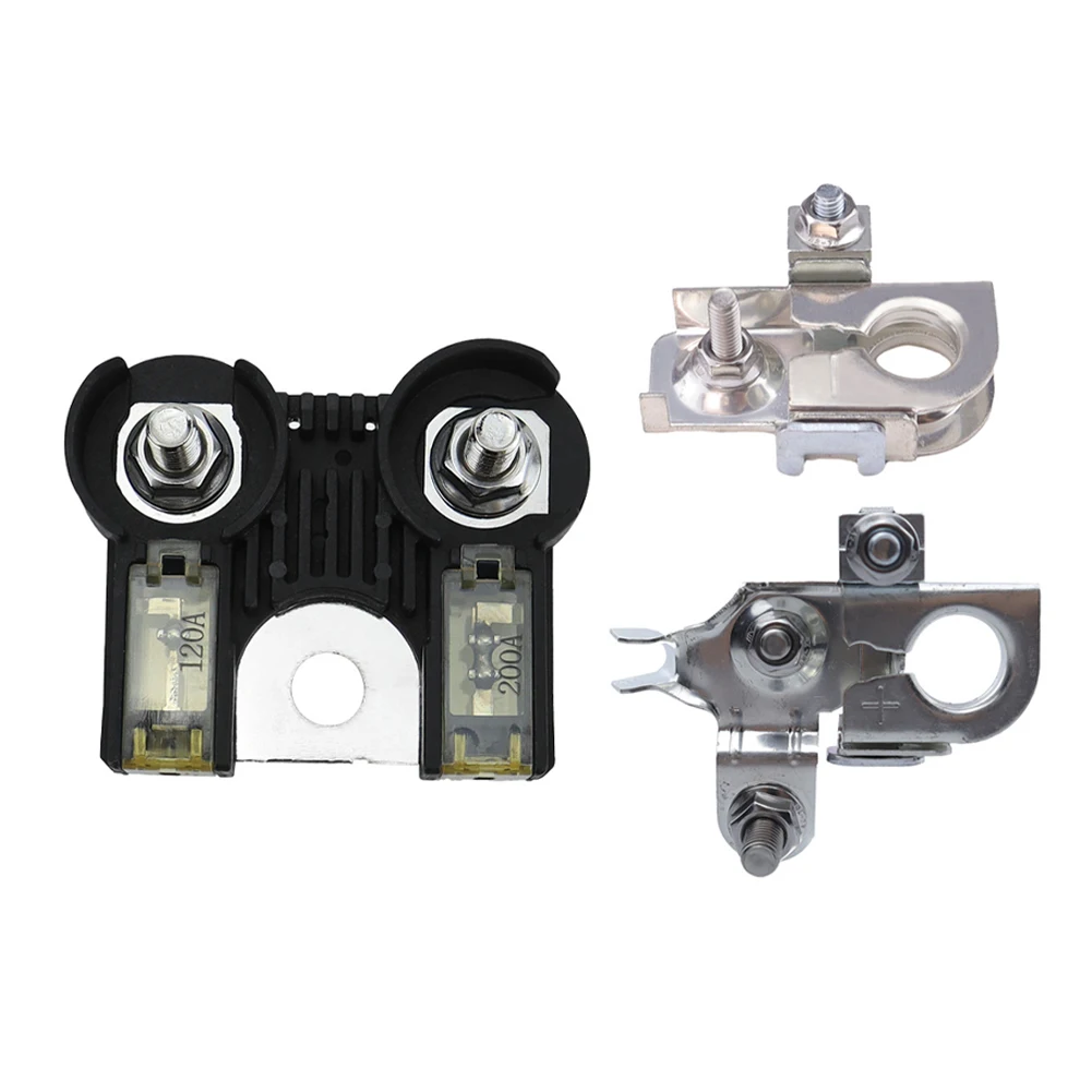 

Direct Replacement Battery Terminal Clamps With Fuse Clips For Use in For Ford F150 From Year Eleven To Fourteen