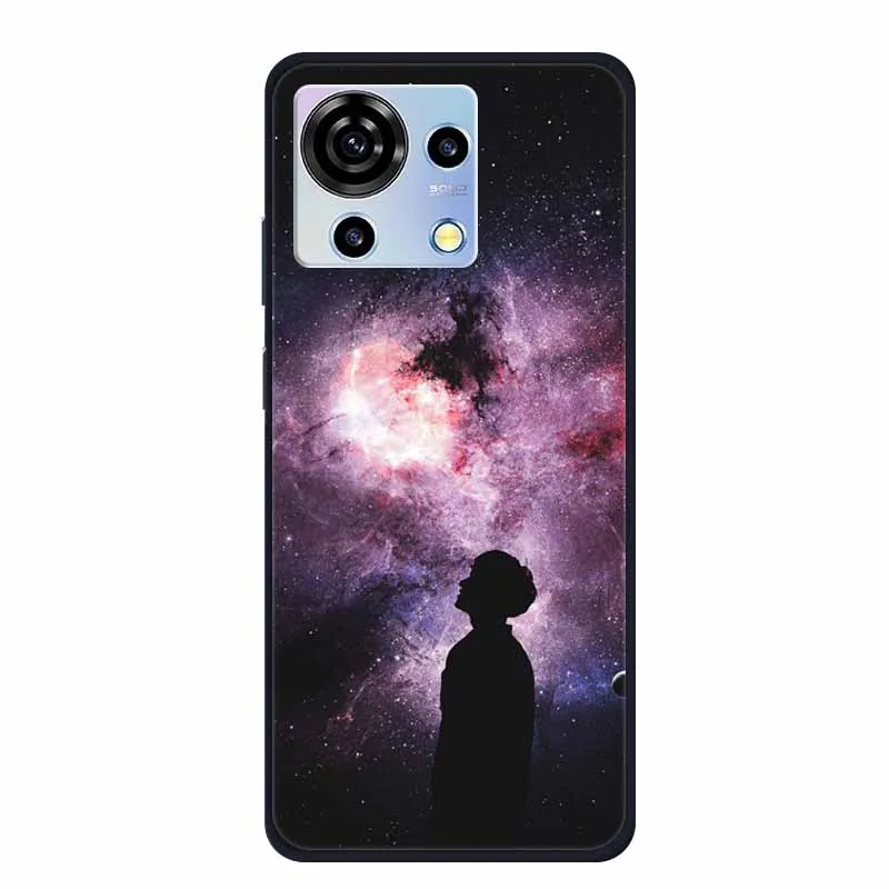 Cool Silicone Cover for ZTE Blade V50 Vita Case Printed Fashion Soft Back Cover for ZTE Blade V50Vita Case Protective Cat Shells