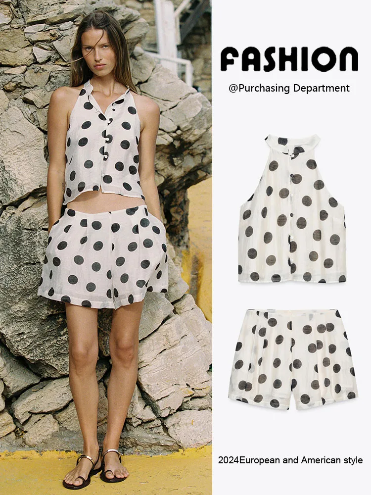 

Новое поступление лета, женская повседневная одежда ort Sve irt And orts Ne Hanging Design, модная повседневная одежда для женщин