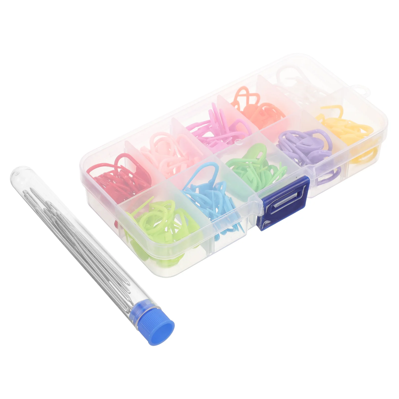 

1Set Colorful Stitch Markers Plastic Reusable for Knitting Crochet DIY Crafts Knitting Tools Stitch Holders Crochet Markers