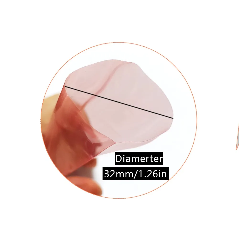 1/5/10M Width 50mm Plastic Casings Transparent Red Casing for Sausages Stuffer Filling Tools Meat Sausage Making Ktichen Tools