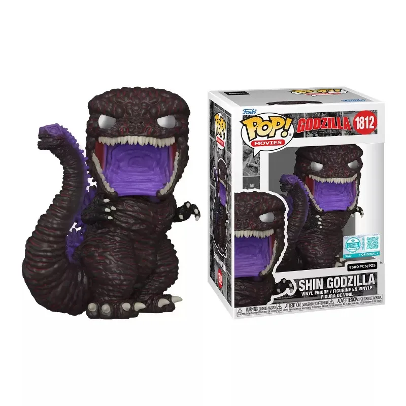 FUNKO POP الأصلي جودزيلا شين جودزيلا 9500 قطعة/PZS ألعاب شخصيات الحركة للبنين بنات هدية تحصيل نموذج الحلي
