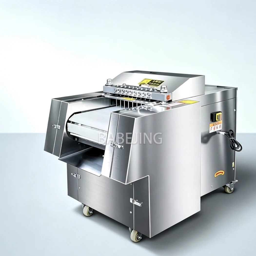Commercial Bone Chopper Cutting Machine Automatic Meat Slicer for Slaughterhouse Rib Processing