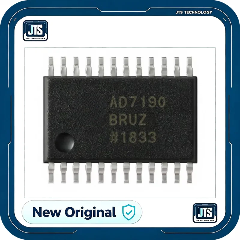 100% Original New AD7190BRUZ IC ADC 24BIT SIGMA-DELTA 24TSSOP Electronic Components AD7190BRUZ-REEL