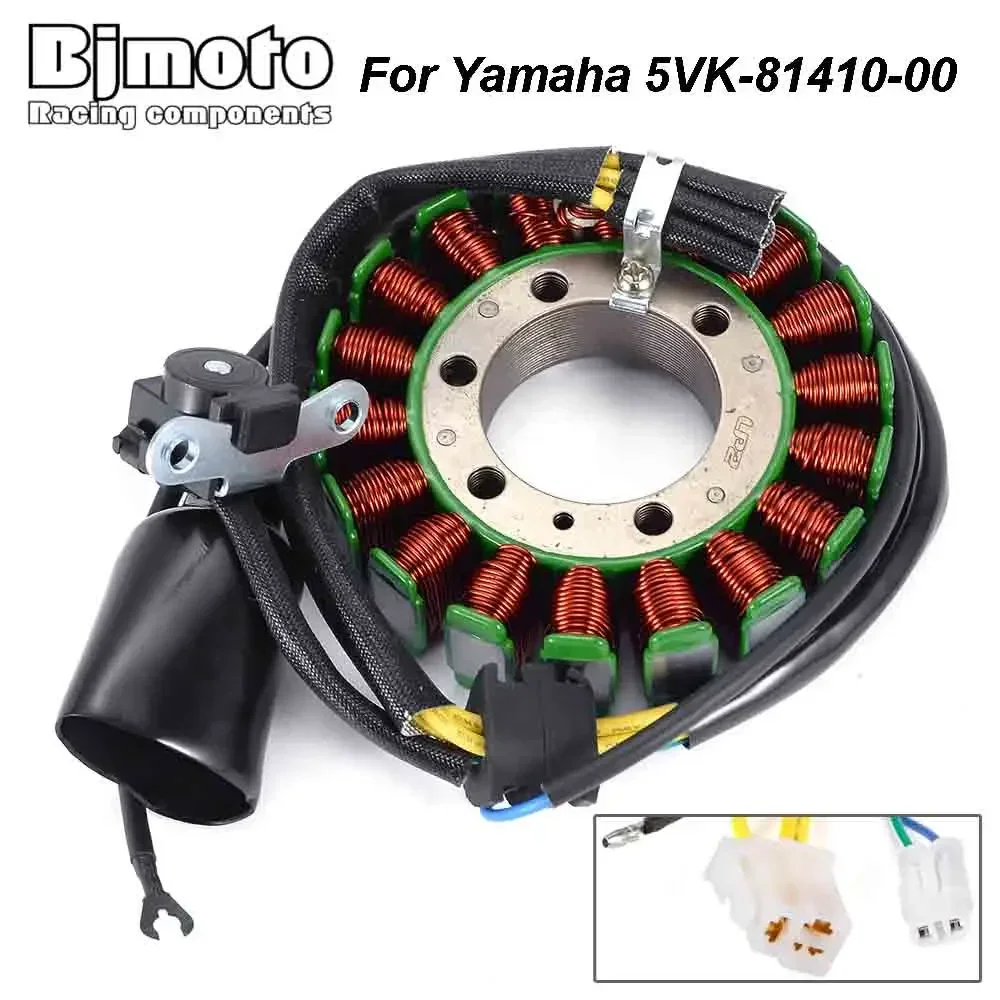 

5VK-81410-00 Stator Coil For Yamaha MT03 XT660 XT660R XT660X XT660Z Tenere 5VK-81410-00 / XT 660 660R 660X 660Z MT 03 MT-03