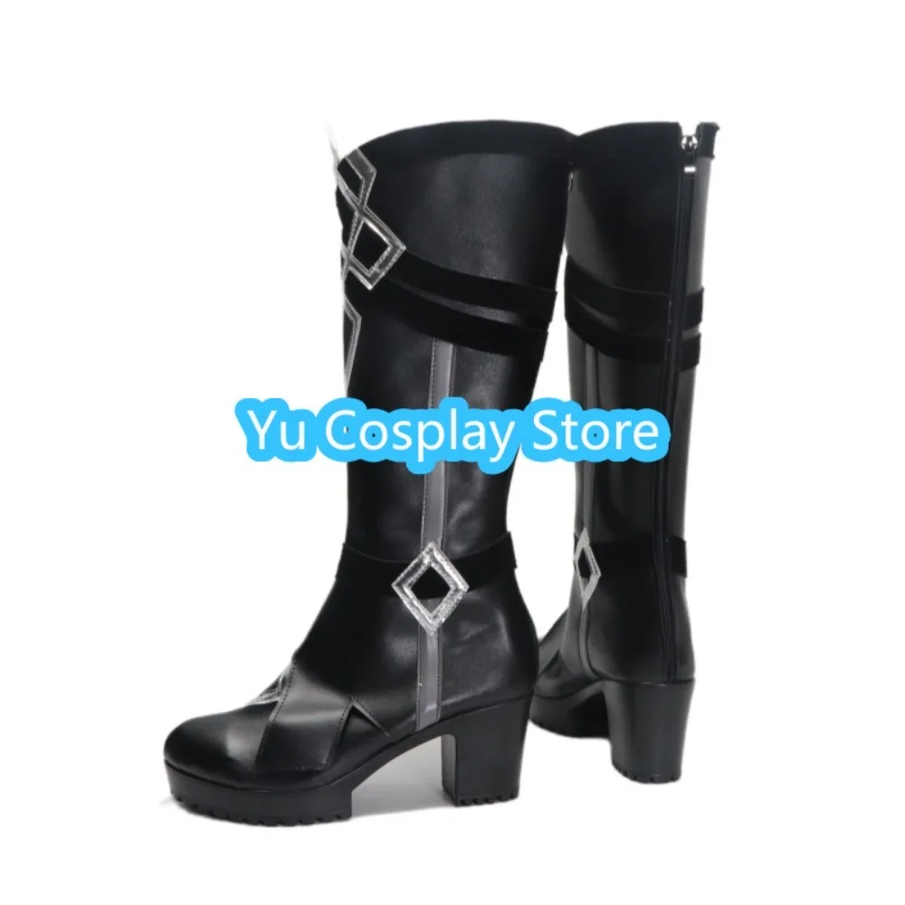 유 코스프레 스토어 겐신 임팩트 카피타노 코스프레 신발 애니메이션 코스프레 신발 부츠 할로윈 의상 소품