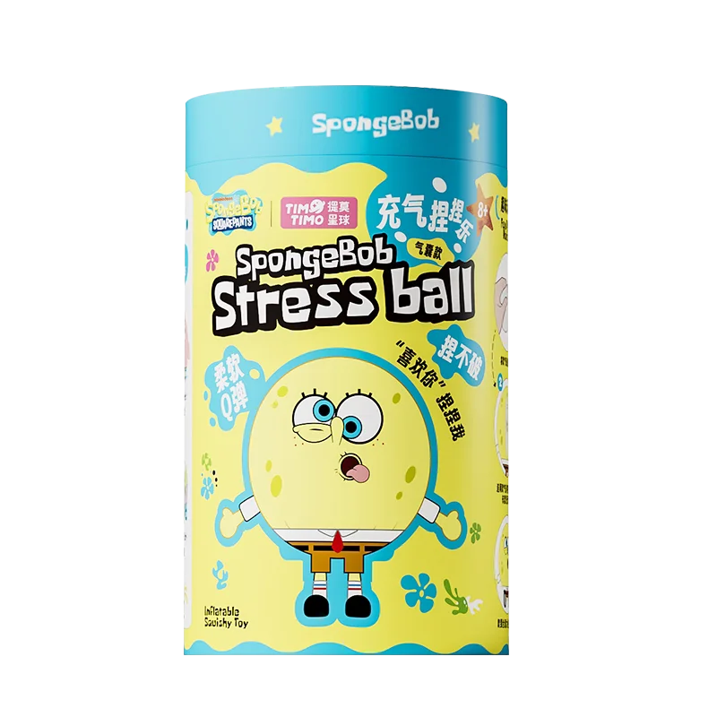 Officiële Timo Planet SpongeBob SquarePants Squishy Blind Box DIY Filler Zand Zachte Pluche Pop Stress Relief Speelgoed Kind Verjaardagscadeau