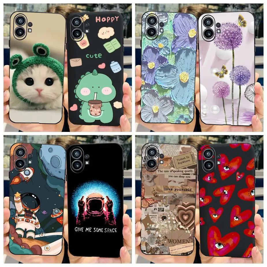 Für Nothing Phone 1 Fall A063 Neue Mode Gemalt Abdeckung Stoßfest Telefon Fall Für Nothing Phone One Phone1 Zurück Abdeckung weiche Funda