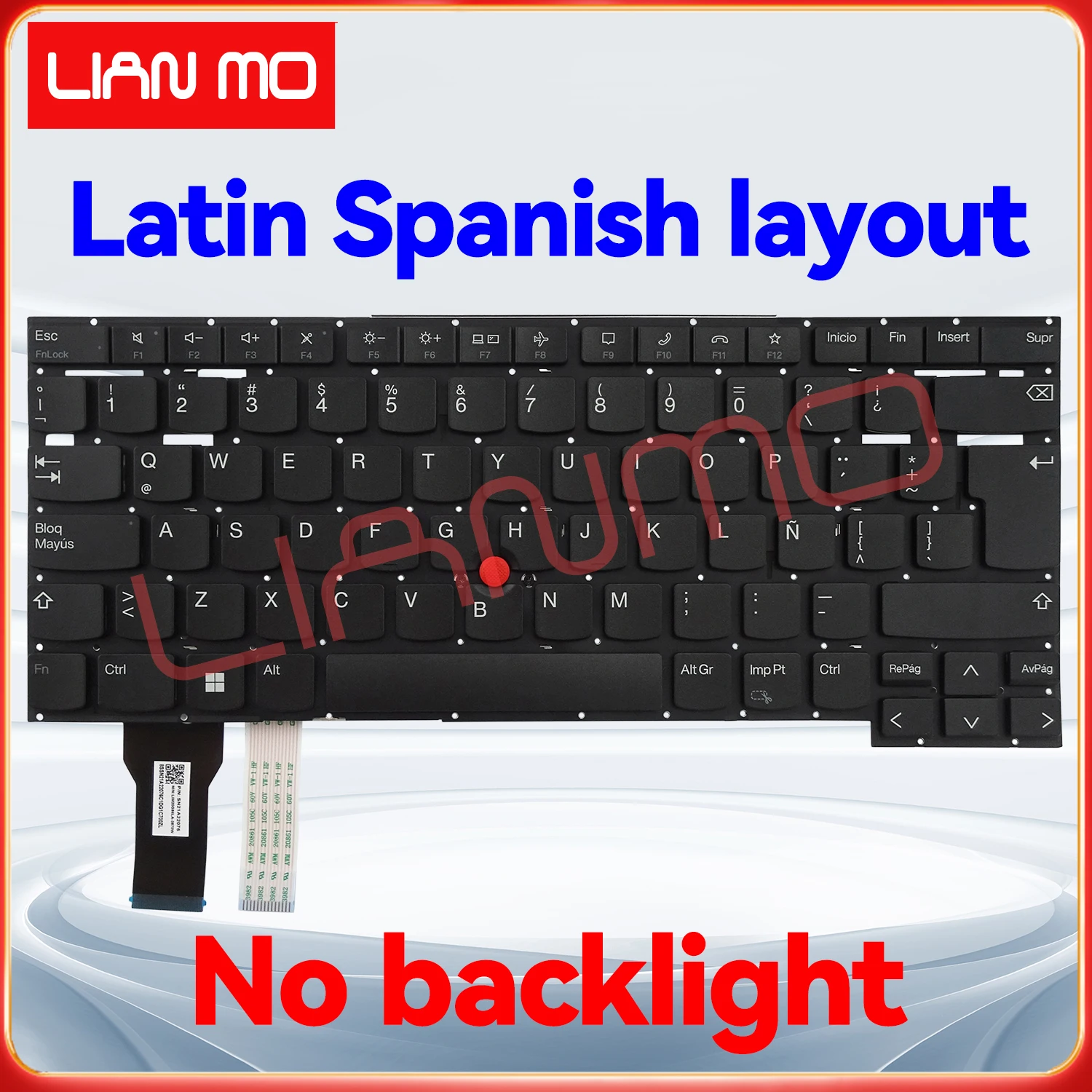Latin America Spanish/ Slovenia Layout For Lenovo Thinkpad T14s Gen2 P1 Gen4 X1 Extreme Hermit 4th 2021 Backlit Laptop Keyboard