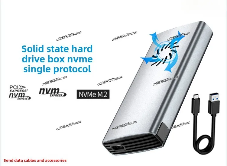 M.2 Solid State Drive Box Mobile M2 Hard Disk Nvme Solid State Box Typec External Usb3.0