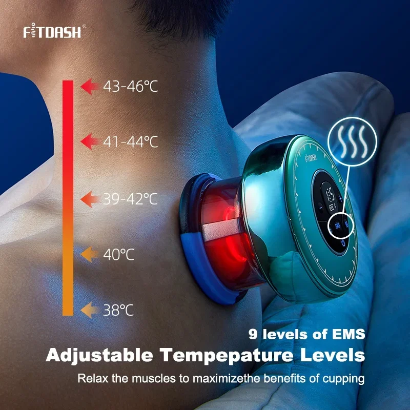 

2025/Fitdash modernizing cupping therapy moxa cupping infrared cupping device for body pain relie