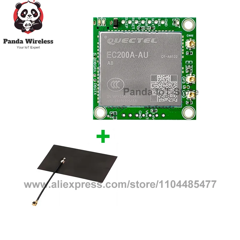 4G LTE CAT4 Module No GPS Quectel EC200A-AU/EC200A-EU/EC200U-CN Compatible with EC21-A EG25-G with External Antenna(optional)