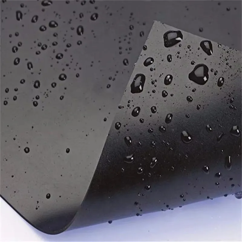 HDPE Waterproof Geomembrane Roll Custom Made for Fish Farm Pond Canal Reservoir Landfill and Biogas Projects Worldwide