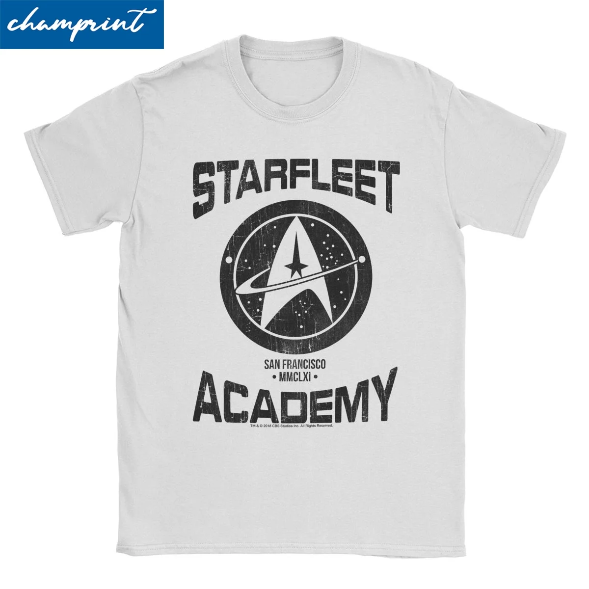 Stars Treks Academy Space Men Women's T Shirts Novelty Tees Short Sleeve O Neck T-Shirts Cotton 4XL 5XL Tops