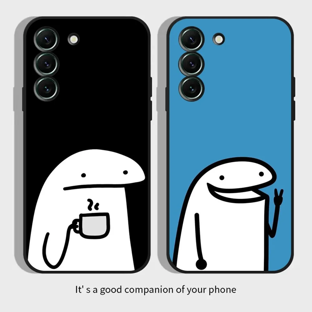

Stickerman Flork Phone Case for SamsungS24,S23,S22,S21,S20 Ultra Pro S10,S30Plus,20 Ultra Black Cover
