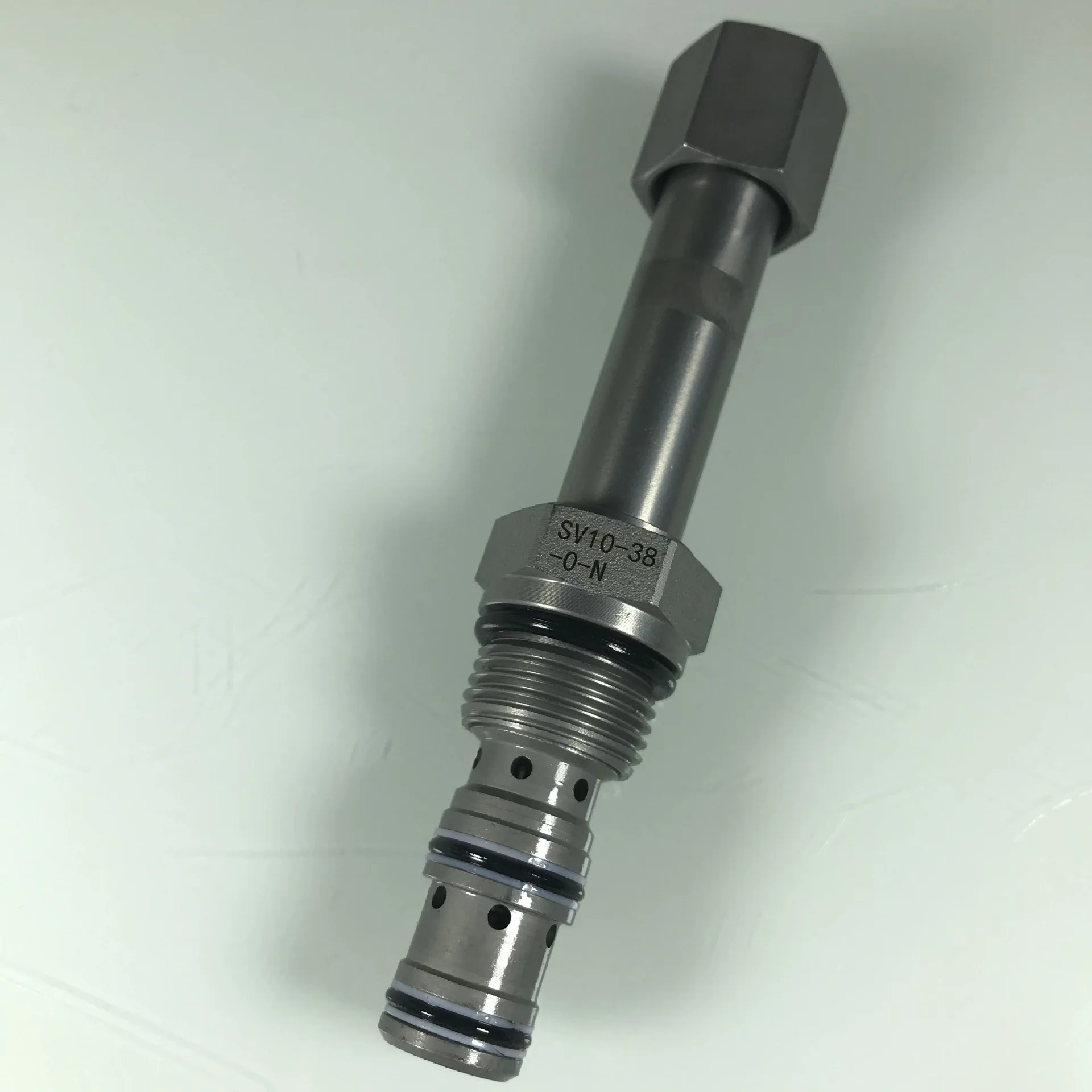 SV10-38 Solenoid Valve 2-Position 3-Way Bi-Directional Blocking Zero Leakage Hydraulic Cartridge Valve Replacement