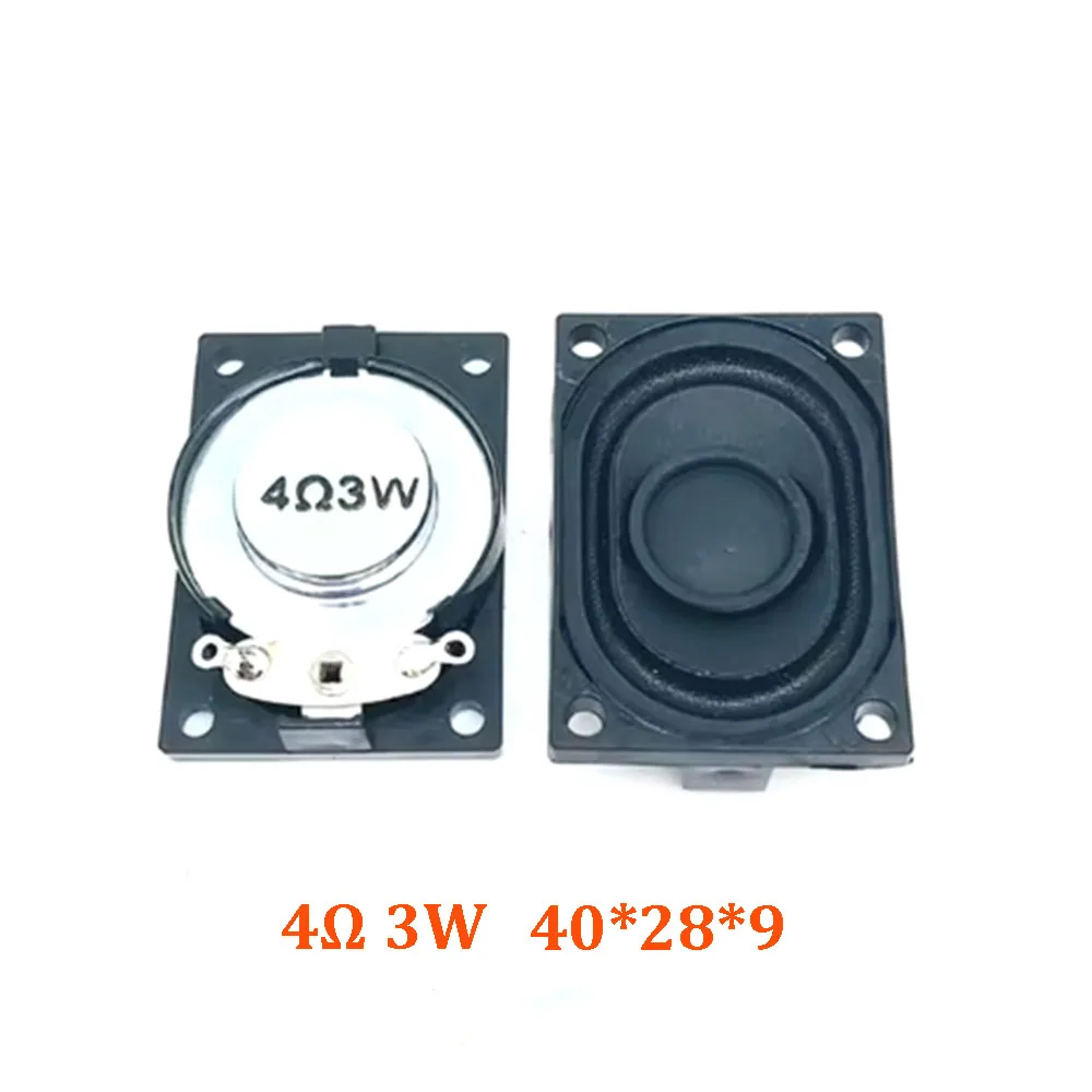 1 peça 4 ohm 3w 8 ohm 2w alto-falante quadrado pequena cavidade notebook computador 3525 2030 2840 alto-falantes de caixa ultrafina
