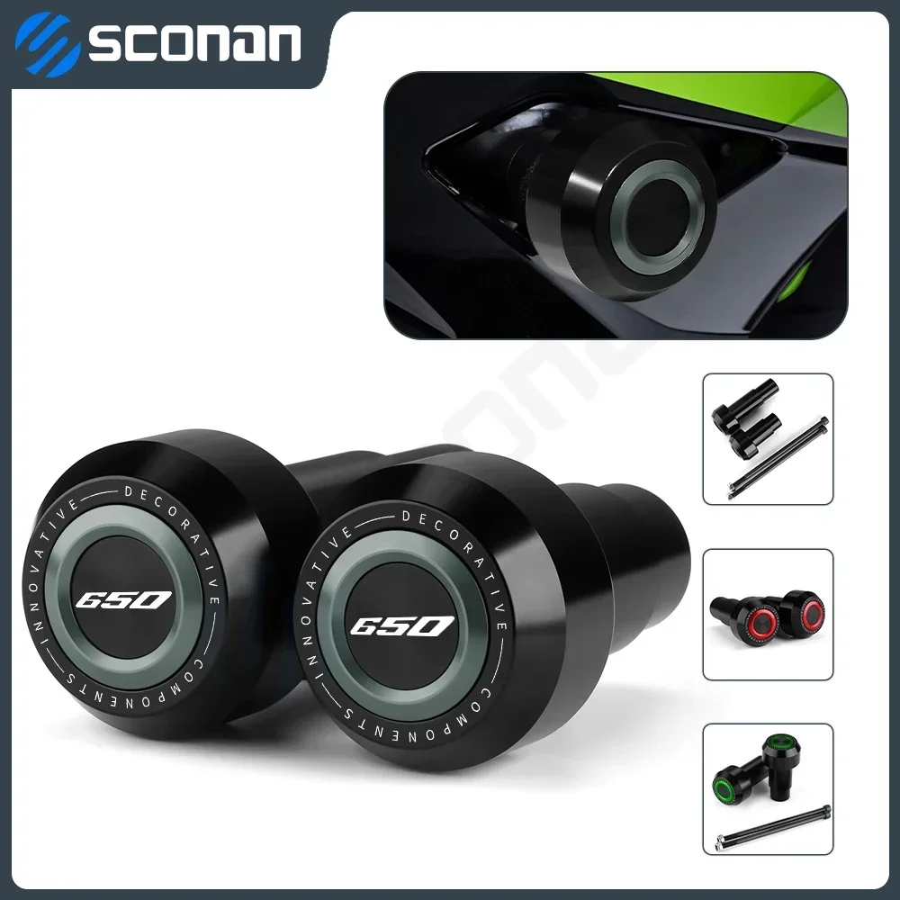 

Motorcycle CNC Accessories Frame Anti drop slider Crash protection Guard For Kawasaki Ni-nja 650 NI NJA 650 Ni nja Ni-nja650