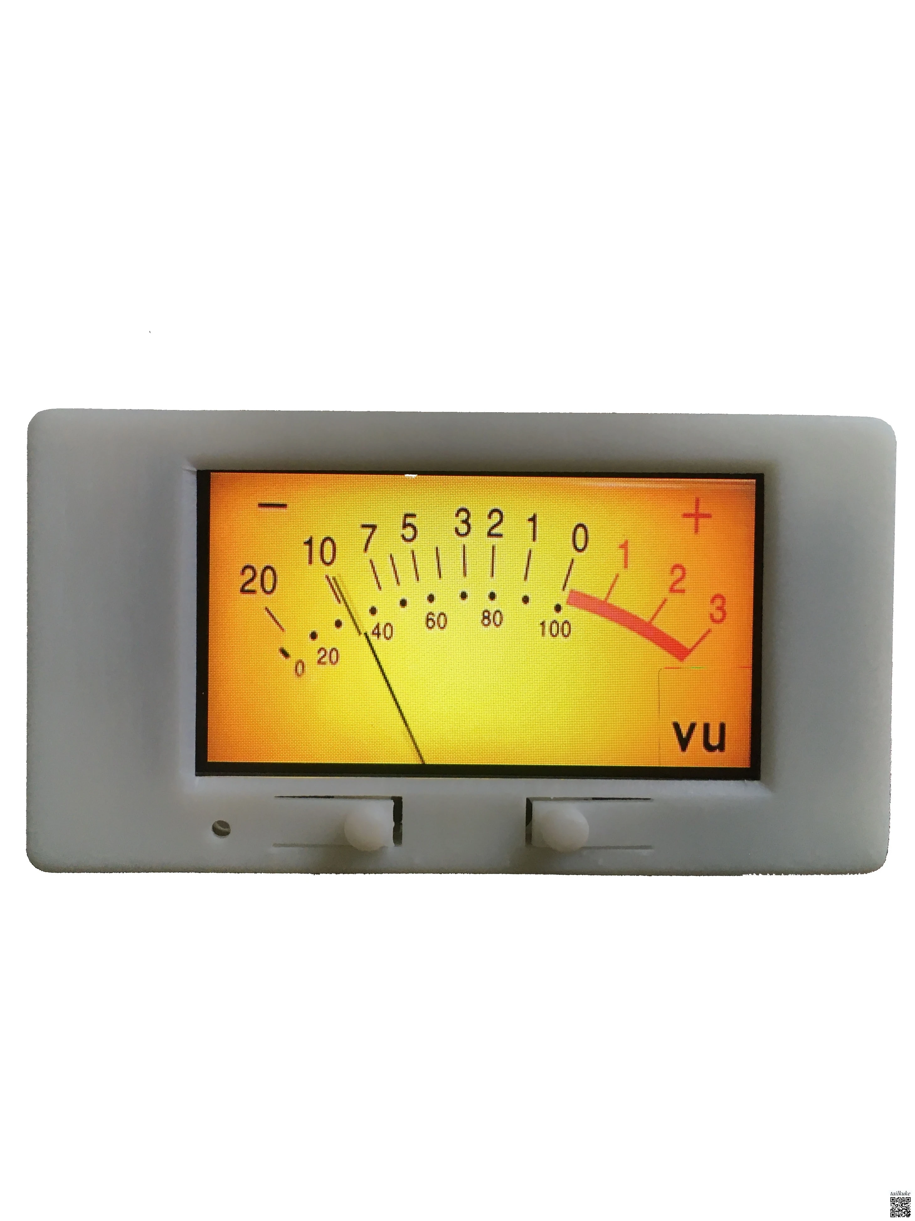 Amplifier Voice Control Pickup Analog VU Meter LCD Audio Level Color Spectrum Module