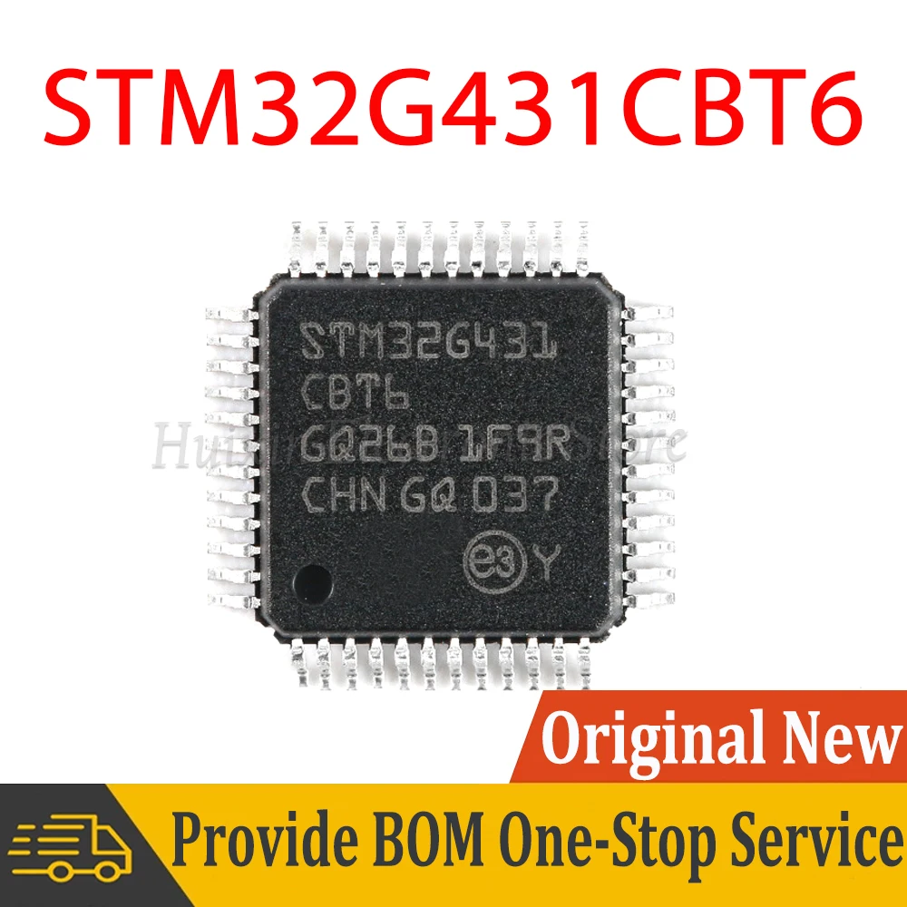 

STM32G431CBT6 LQFP-48 STM32G431 LQFP48 32-bit Microcontroller MCU IC Controller Chip New Original