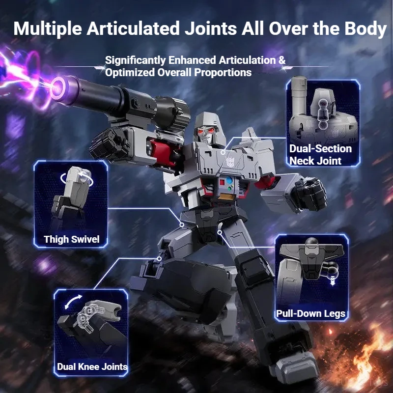 Official Blokees Transformers Shining Version 05 - Eternal Rivalry 2026 New Light-Up Blind Box Figures Poseable Model Kits Gifts view 5