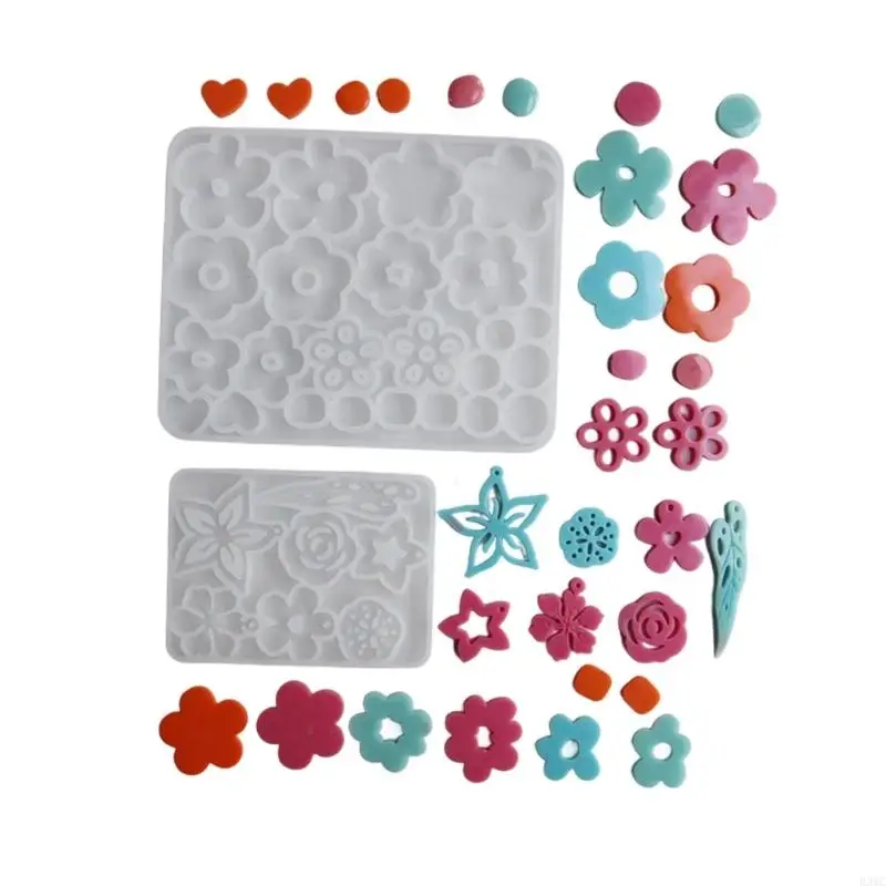 

R3MC Силиконовая плесень для серьги подвеска эпоксидные украшения для ювелирных украшений