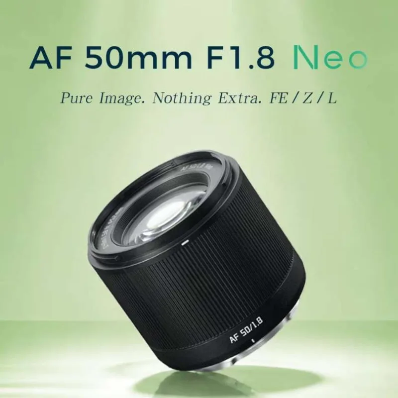 TTArtisan 50mm F1.8 NEO Full Frame Auto Focus AF Mirrorless Lenses for Sony E FE Nikon Z Leica Sigma Lumix L Mount A7R A7C Z6 Z7