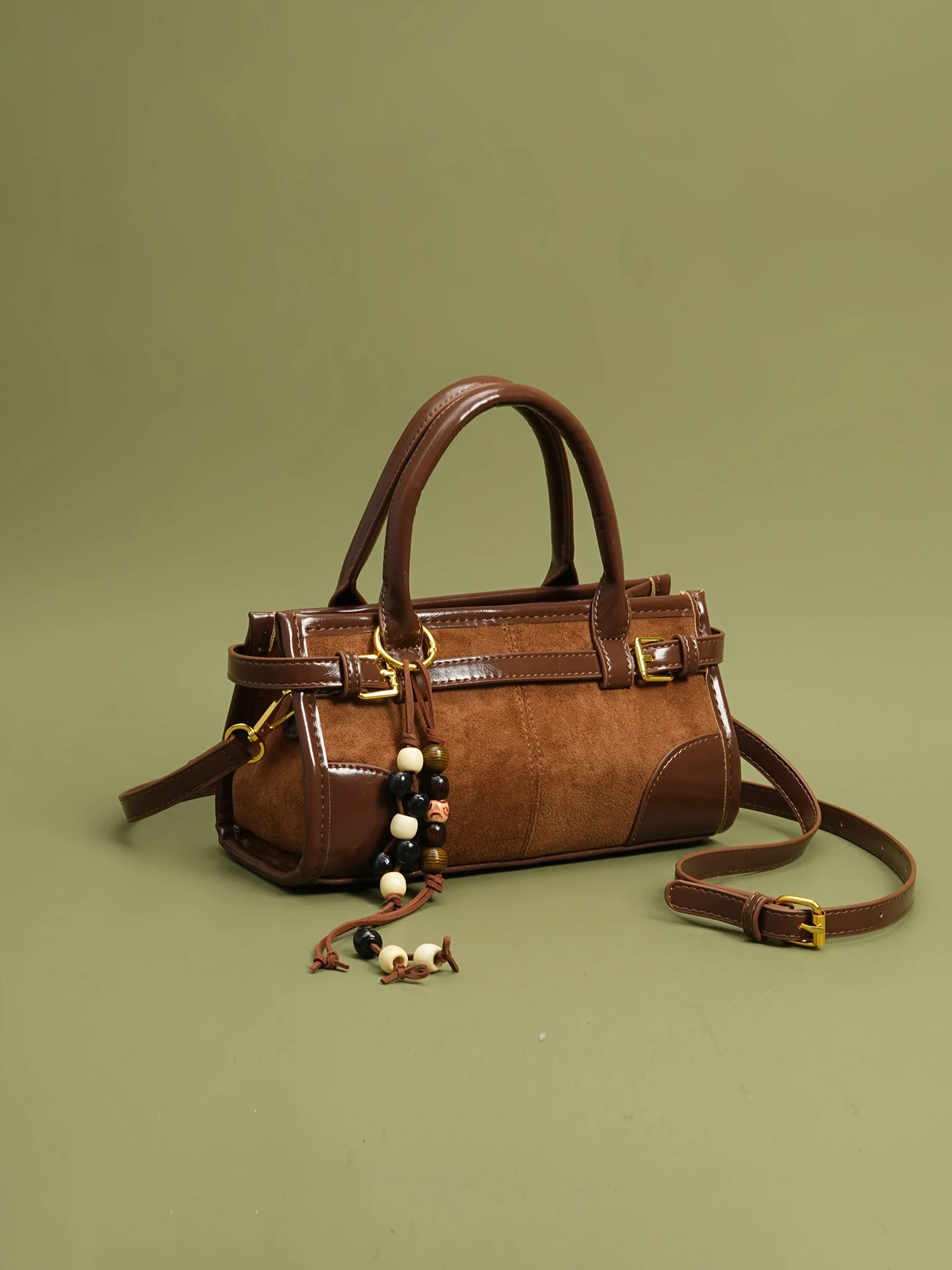 

High-quality Retro Shoulder Bag Fashion Elegant style Crossbody Bag New Frosted Classic Versatile Women daily Commuter Handbag