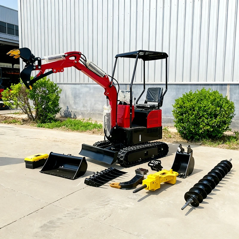 

0.9Ton mini excavator kubota engine Epa/Euro 5 Europe Agricultural Construction mini excavators diesel digger