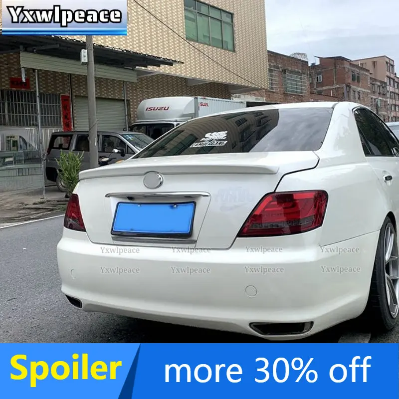 

For Toyota Reiz Mark X 2006 2007 2008 2009 ABS Plastic Unpainted Colored Rear Trunk Lip Spoiler Trunk Lid Wing Car Accessories