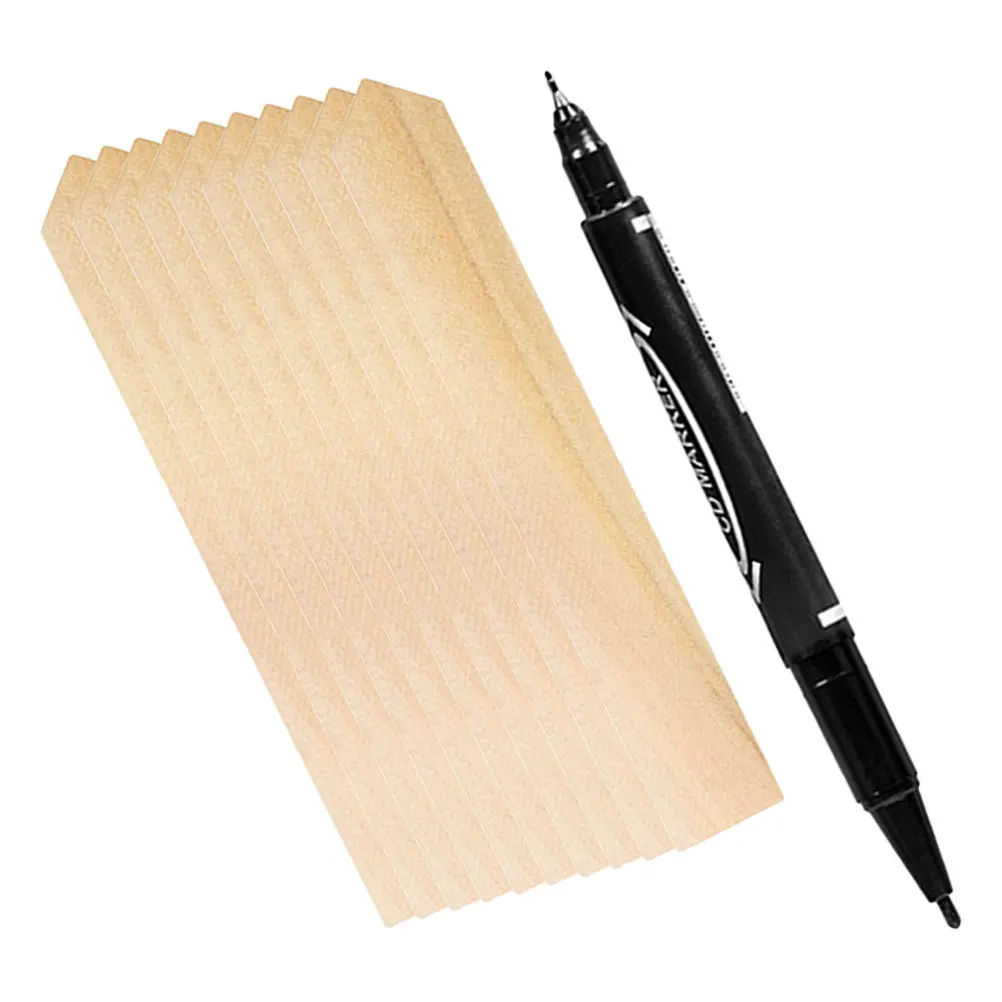 

1Set Wooden Plant Labels Modern Garden Markers for Plant Category Tags and Lawn Identification Garden Markers Lawn Tags