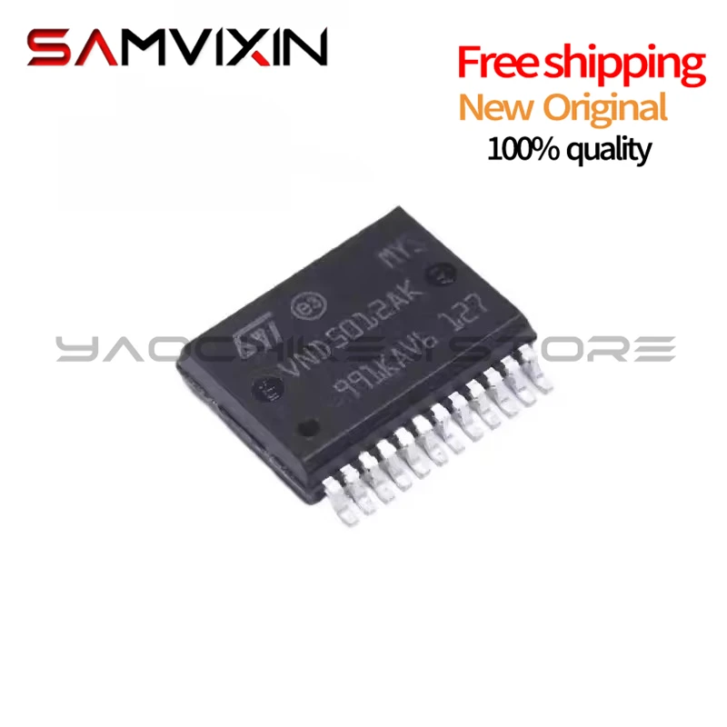 2PCS/LOT VND5012AK VND5012 HSOP24 chip New original free shipping