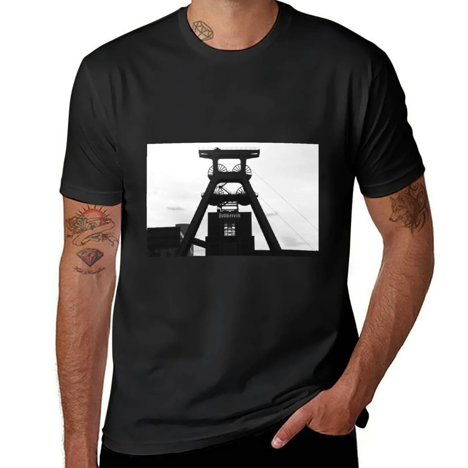 Zollverein ... Essen T-Shirt Short sleeve tee customizeds men t shirt