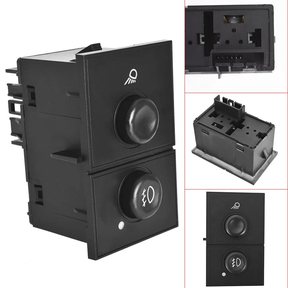

Fog Light Lamp Button Switch 15143597 D7096C Fits for 2003-2007 Cadillac Chevrolet GMC