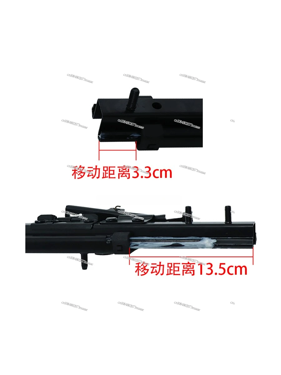 Slide Rail for Car Seat Chair, Double Lock, Anti-Slip Track, Front and Rear Mobile Device, Commercial Vehicle RV